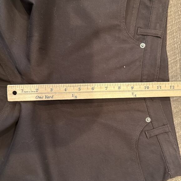 NWT AR Jeans Women's Megan Slim Straight Jeans Chocolate Size 12 - Picture 4 of 10